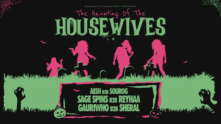 The Haunting of The Housewives poster