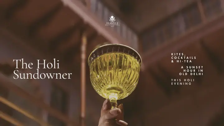 The Holi Sundowner in Old Delhi poster