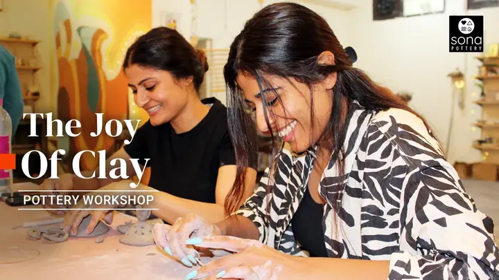 The Joy of Clay by Sona Pottery poster