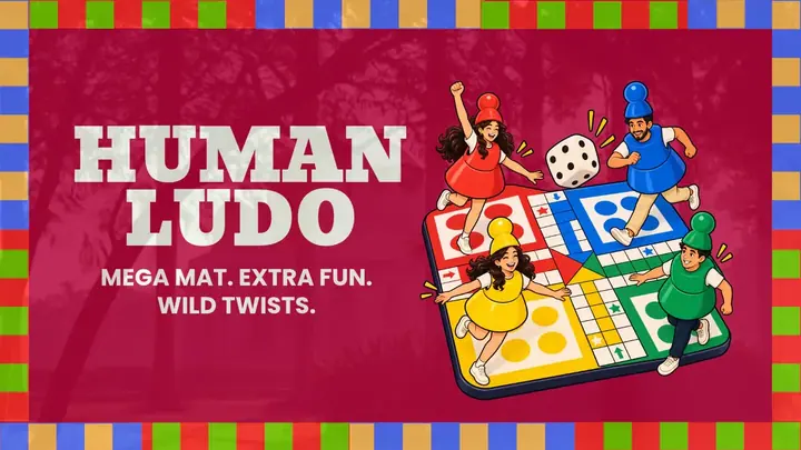 The MIXTable - Human Ludo on the Mega Mat poster