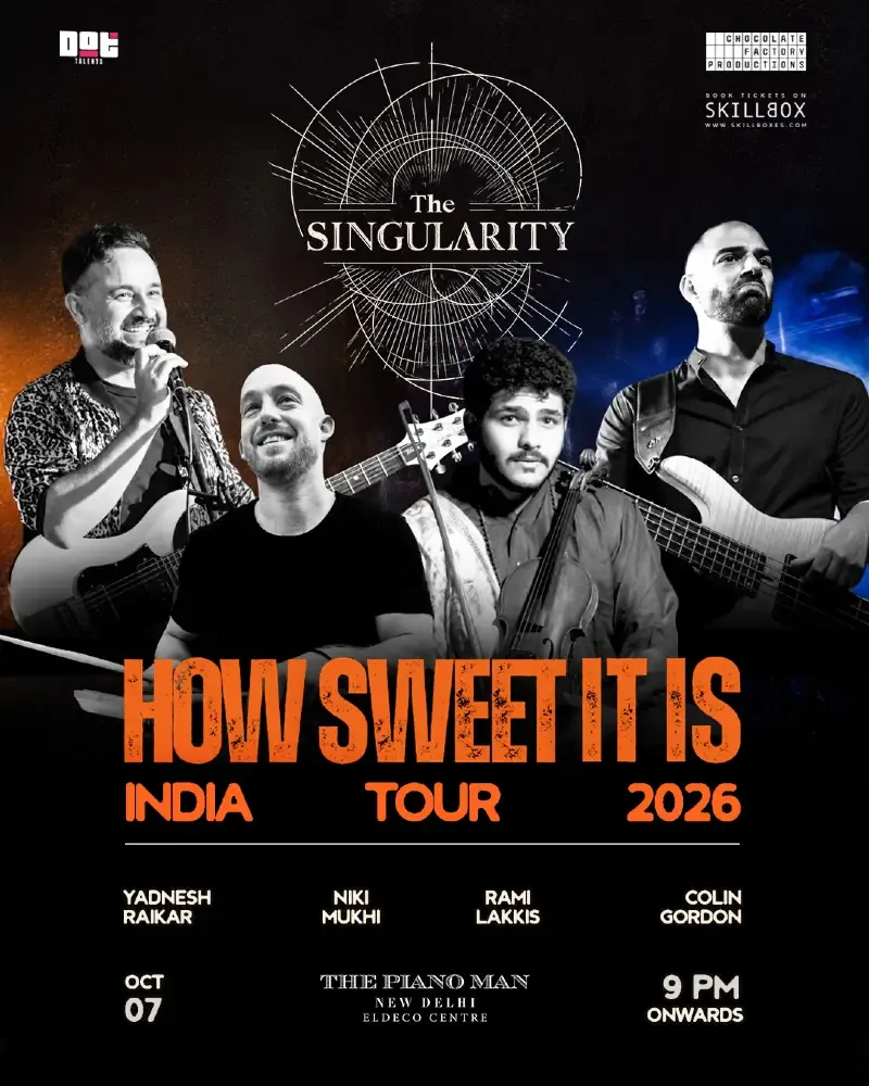 The Singularity: How Sweet It Is, India Tour 2026