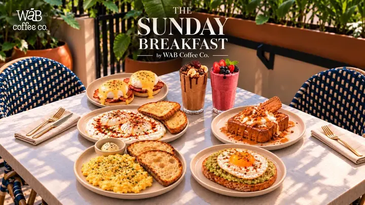 The Sunday Breakfast by WAB Coffee Co. poster