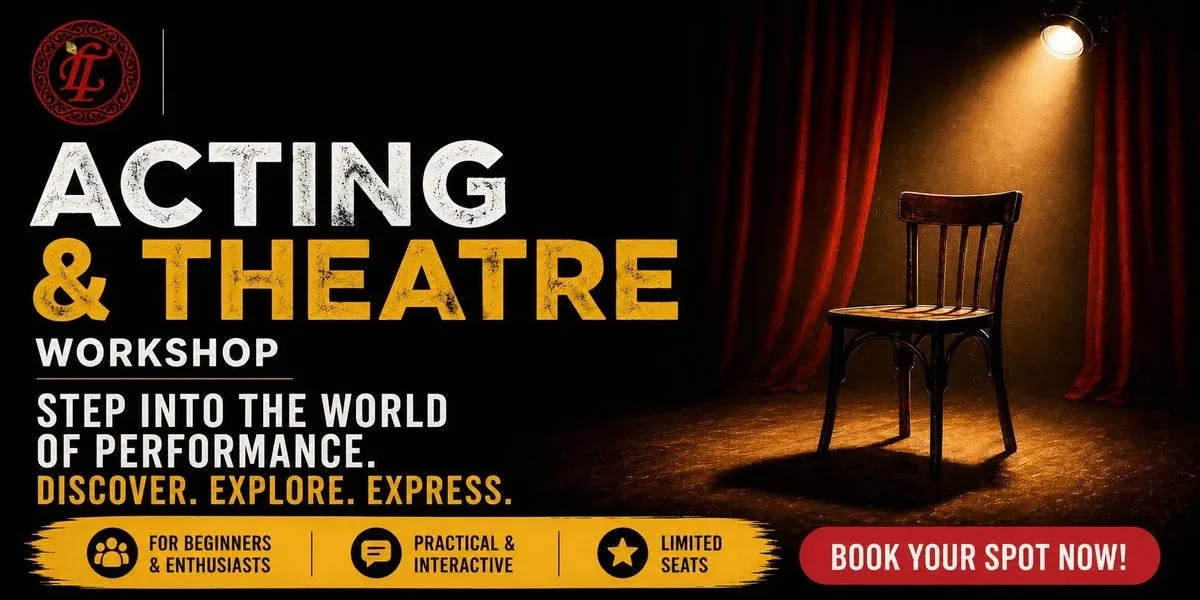 Theatre & Acting Workshop poster