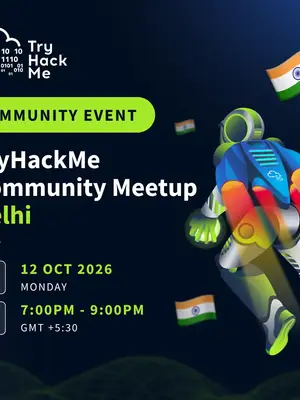 THM Community Meetup Delhi poster