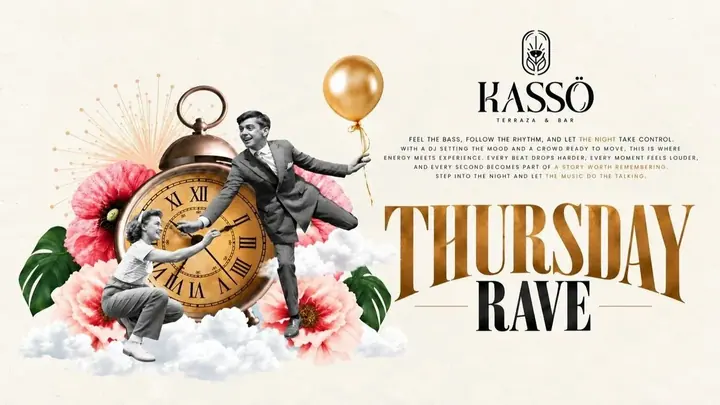 Thursday Rave Party poster
