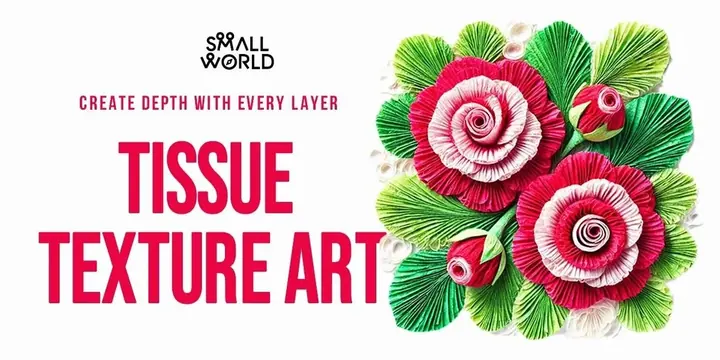 Tissue Texture Art poster