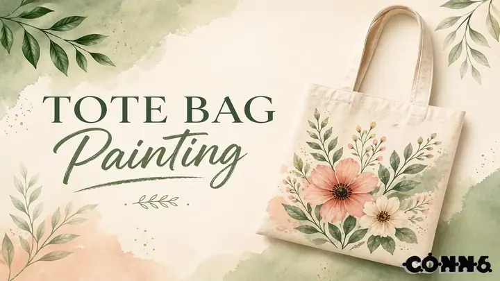 Tote Bag Painting poster