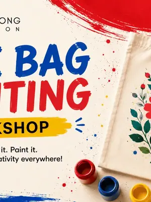 Tote Bag Painting poster