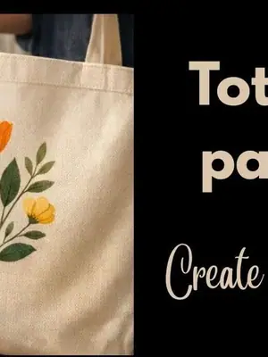 Tote Bag Painting by Artatrisk poster