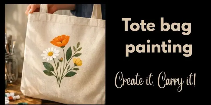 Tote Bag Painting by Artatrisk poster