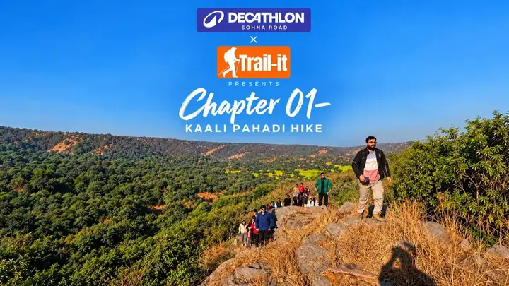 Trail It x Decathlon: Kaali Pahadi Hike poster