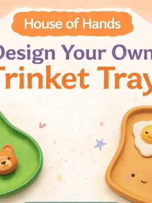Trinket Tray Workshop by Creative Baari poster