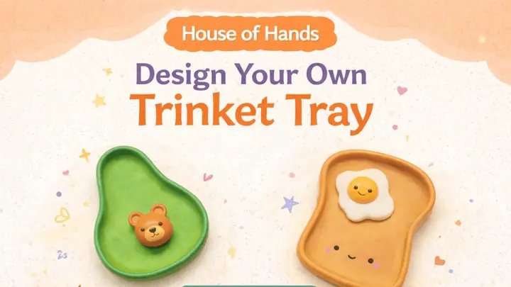 Trinket Tray Workshop by Creative Baari poster