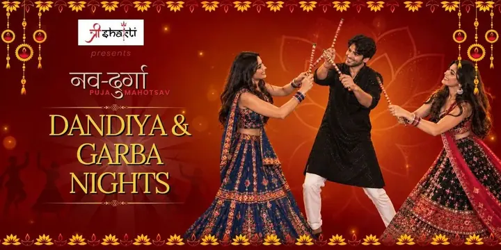 Trishakti Dandiya and Garba Nights poster