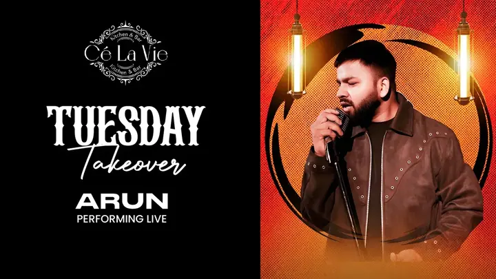 Tuesday Takeover Arun Performing Live poster