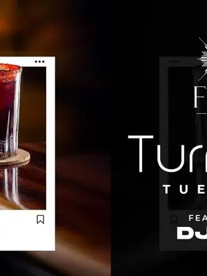 Turn Up Your Tuesday at Flos poster