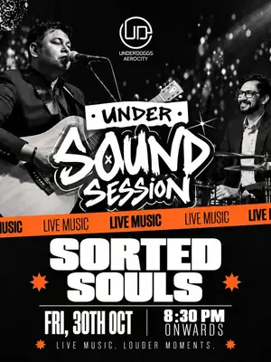 Under Sound Session ft. Sorted Souls poster