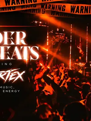 Under the Beats – DJ Night with DJ Vortex poster