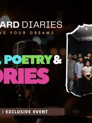 Unheard Diaries Presents: Comedy, Poetry, Storytelling & Spoken Word Open Mic poster