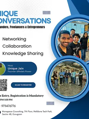 Unique Conversations - Connect : Share : Learn poster