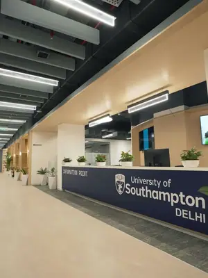 University of Southampton Delhi Open Day poster