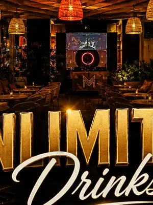 Unlimited Drinks Night at MOIRE Air Lounge & Bar poster