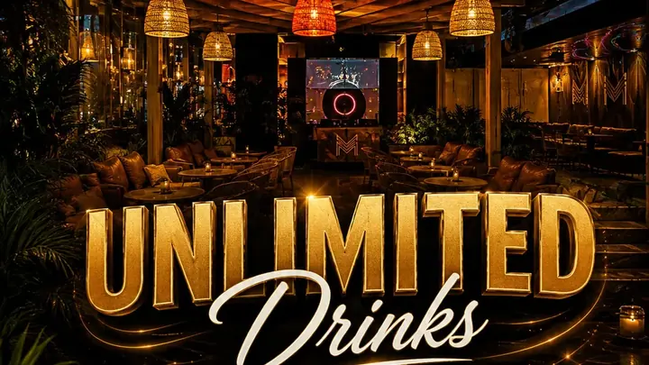 Unlimited Drinks Night at MOIRE Air Lounge & Bar poster