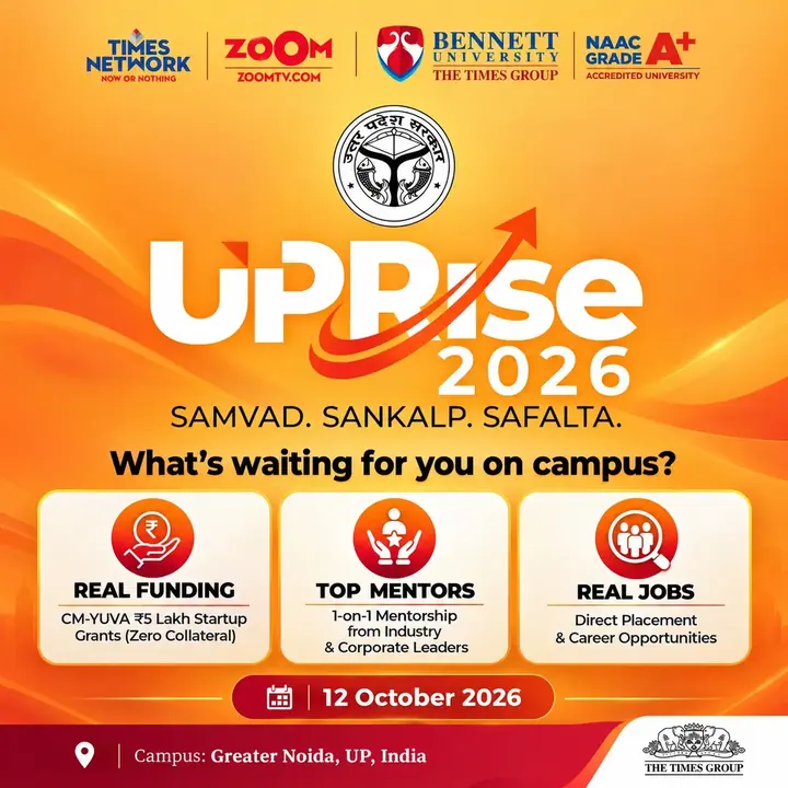 Uprise 2026: Samvad. Sankalp. Safalta. poster