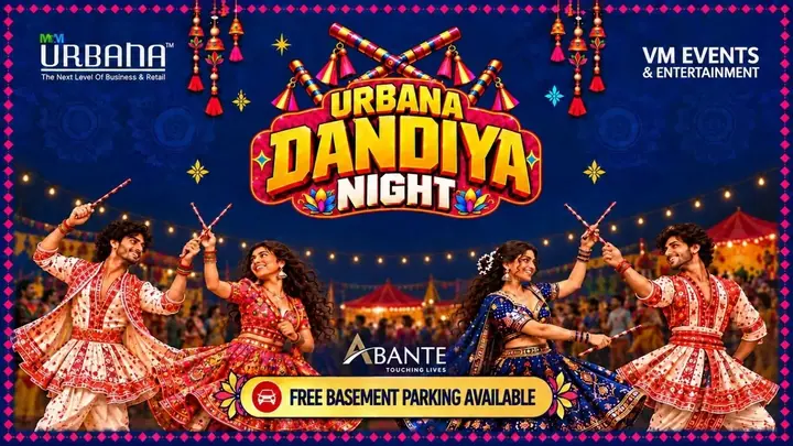 Urbana Dandiya Nights poster
