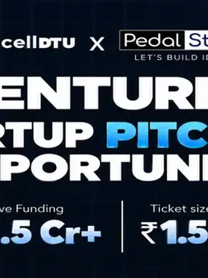 Venturex – E-Cell DTU x Pedalstart poster