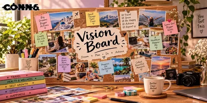 Vision Board Workshop poster