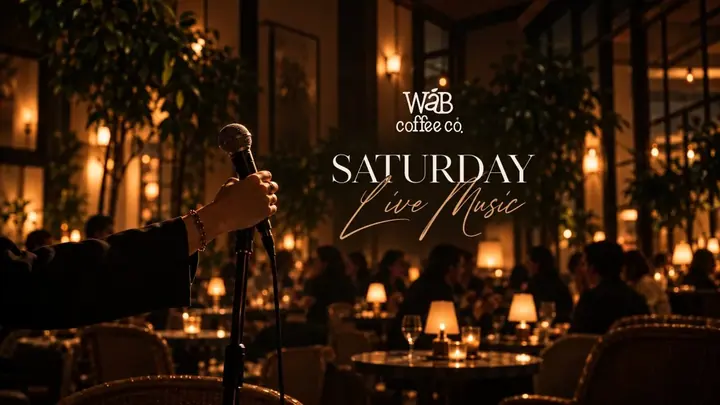 WAB Saturday Sessions – Live Music & Dinner poster