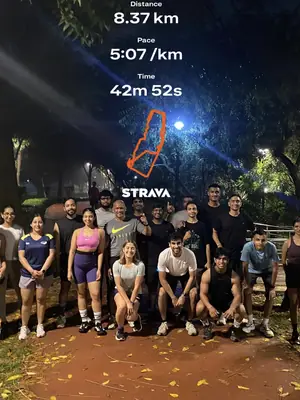 Wednesday 8K Run poster