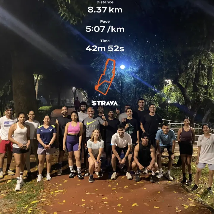 Wednesday 8K Run poster