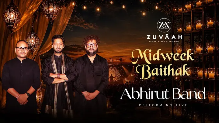 Wednesday Midweek Baithak ft. Abhirut Live poster