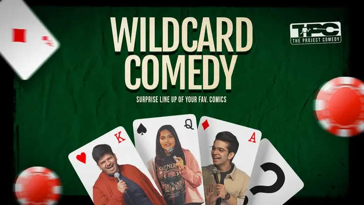 Wild Card Comedy poster