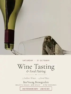 Wine Tasting & Food Pairing poster