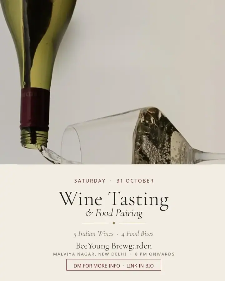 Wine Tasting & Food Pairing poster