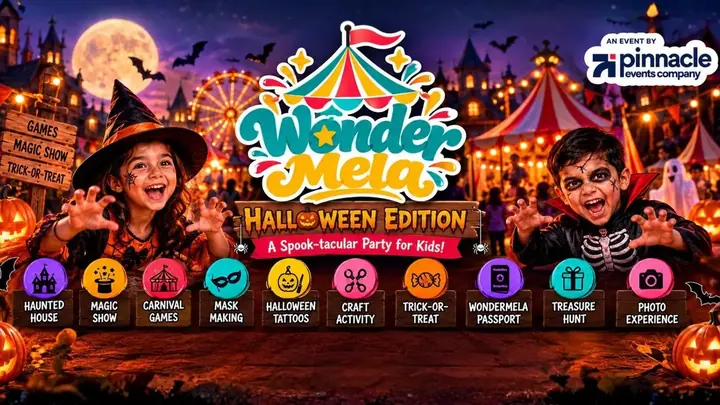 Wonder Mela - Halloween Party in Dwarka poster