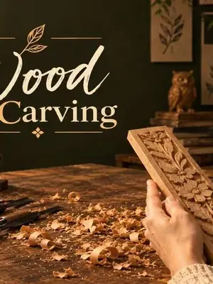 Wood Carving Workshop poster