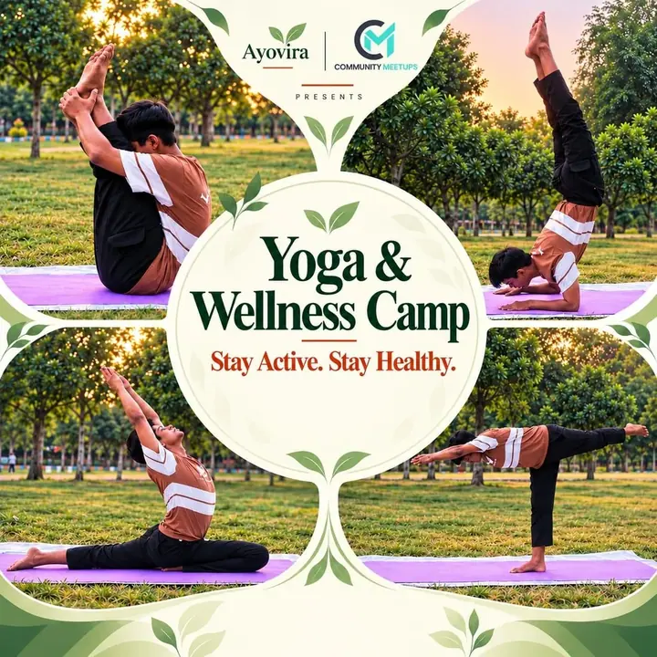 Yoga & Wellness Camp by Ayovira poster