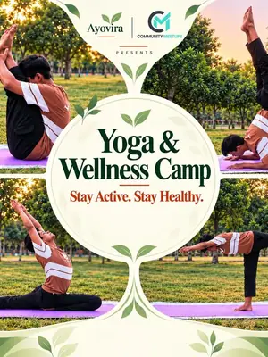Yoga & Wellness Camp by Ayovira poster