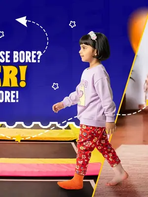 Zooper India Trampoline Park poster